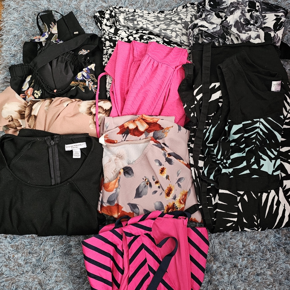 Maternity work dress lot - 9 dresses size small